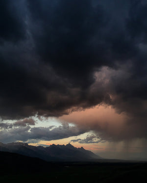 Summer Storms Over the Tetons