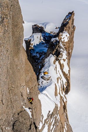 Conrad Anker Climbing Ulvetanna