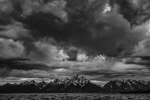 Teton Storms Black & White